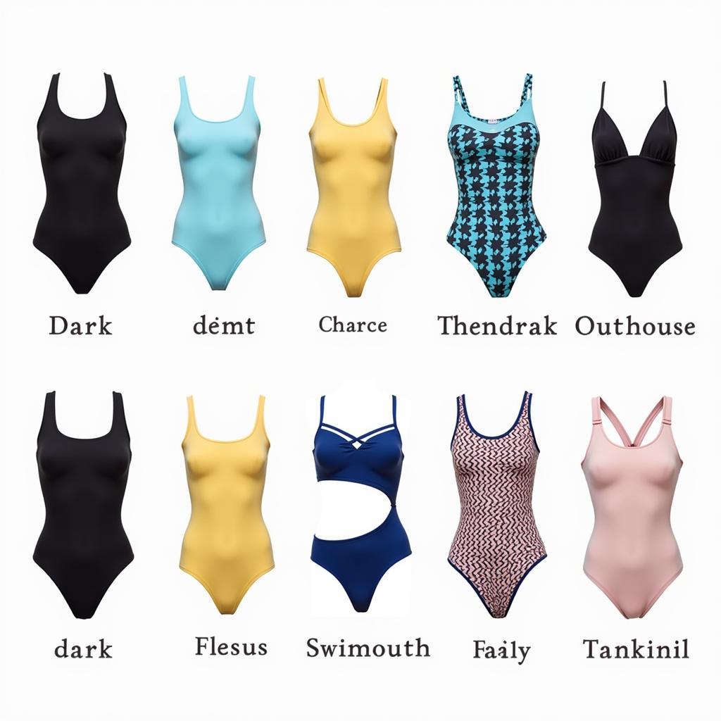 Chọn màu sắc G cup swimwear