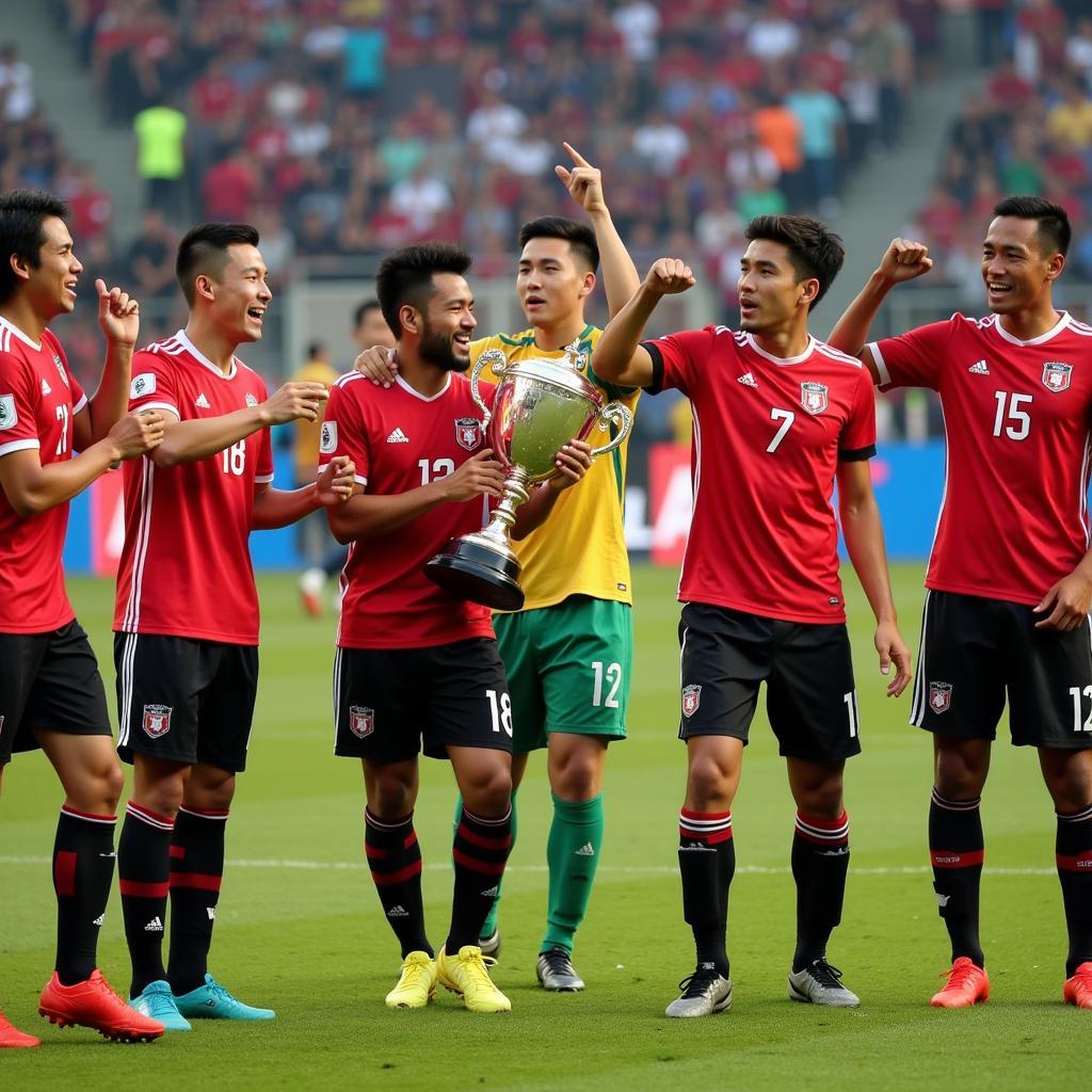 Trận chung kết AFF Cup 2016 giữa Thái Lan và Indonesia