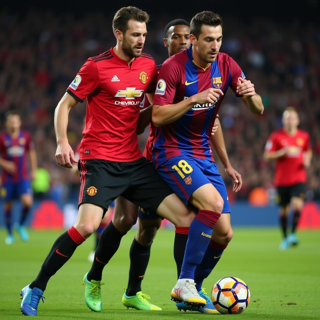 Chung kết Champions League giữa Manchester United và Barcelona