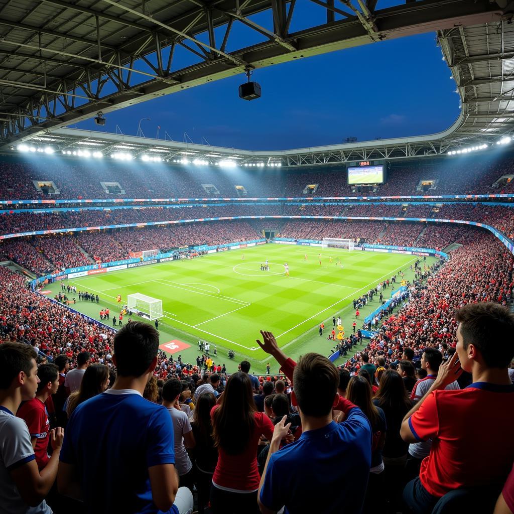 Italian Cup Final Crowd