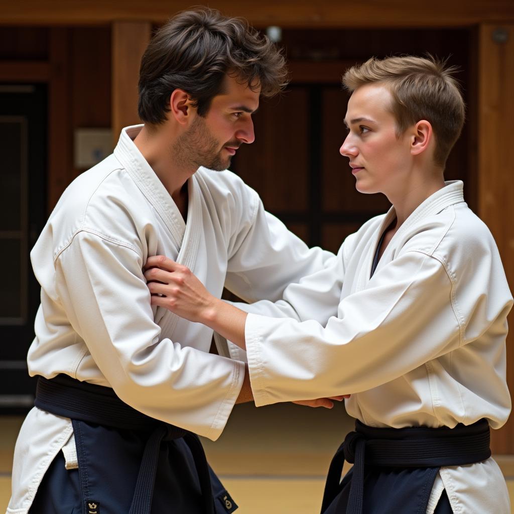 Huấn luyện viên Aikido tại CLB Hà Nội