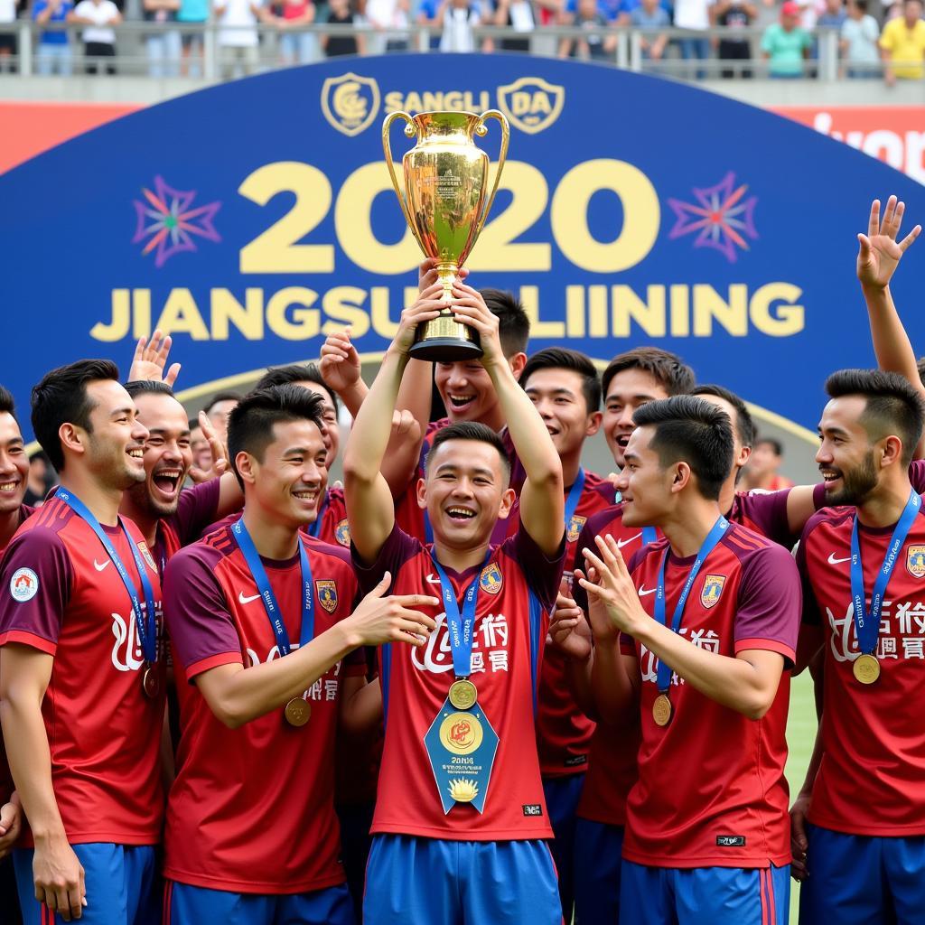 CLB Jiangsu Suning Giành Chức Vô Địch CSL 2020