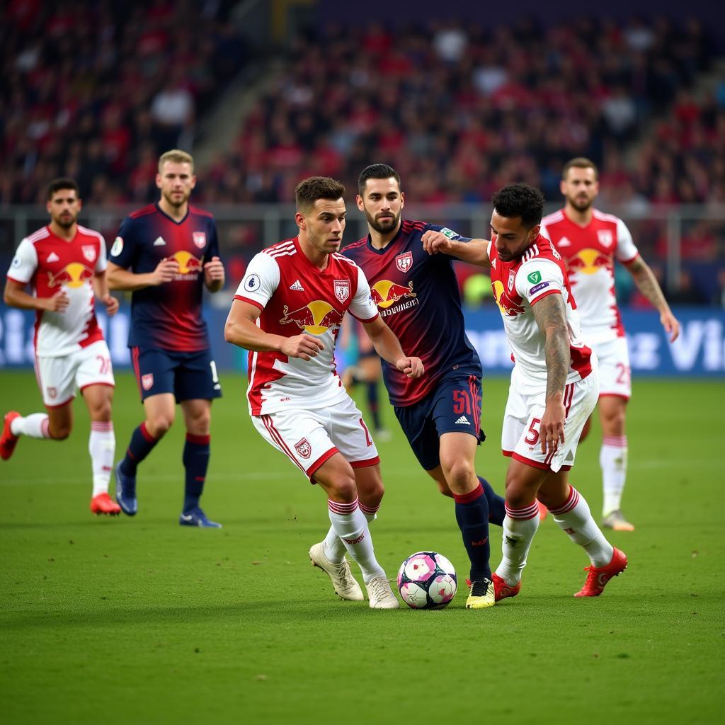 CLB Salzburg thi đấu tại Champions League