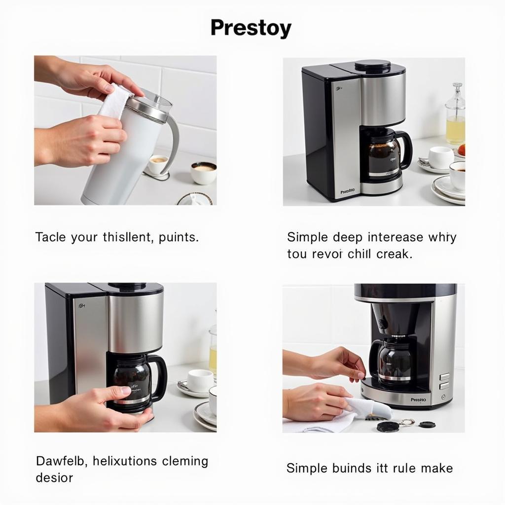 Cleaning the Presto 02811 Coffee Maker