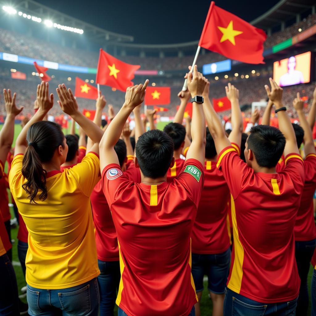 Cổ vũ đội tuyển Việt Nam tại World Cup