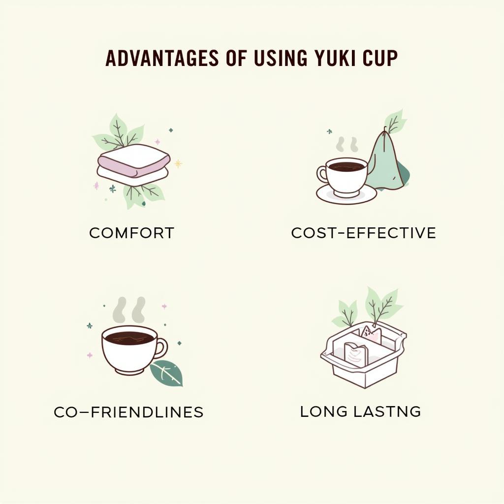 Ưu điểm của Cốc nguyệt san Yuuki Cup