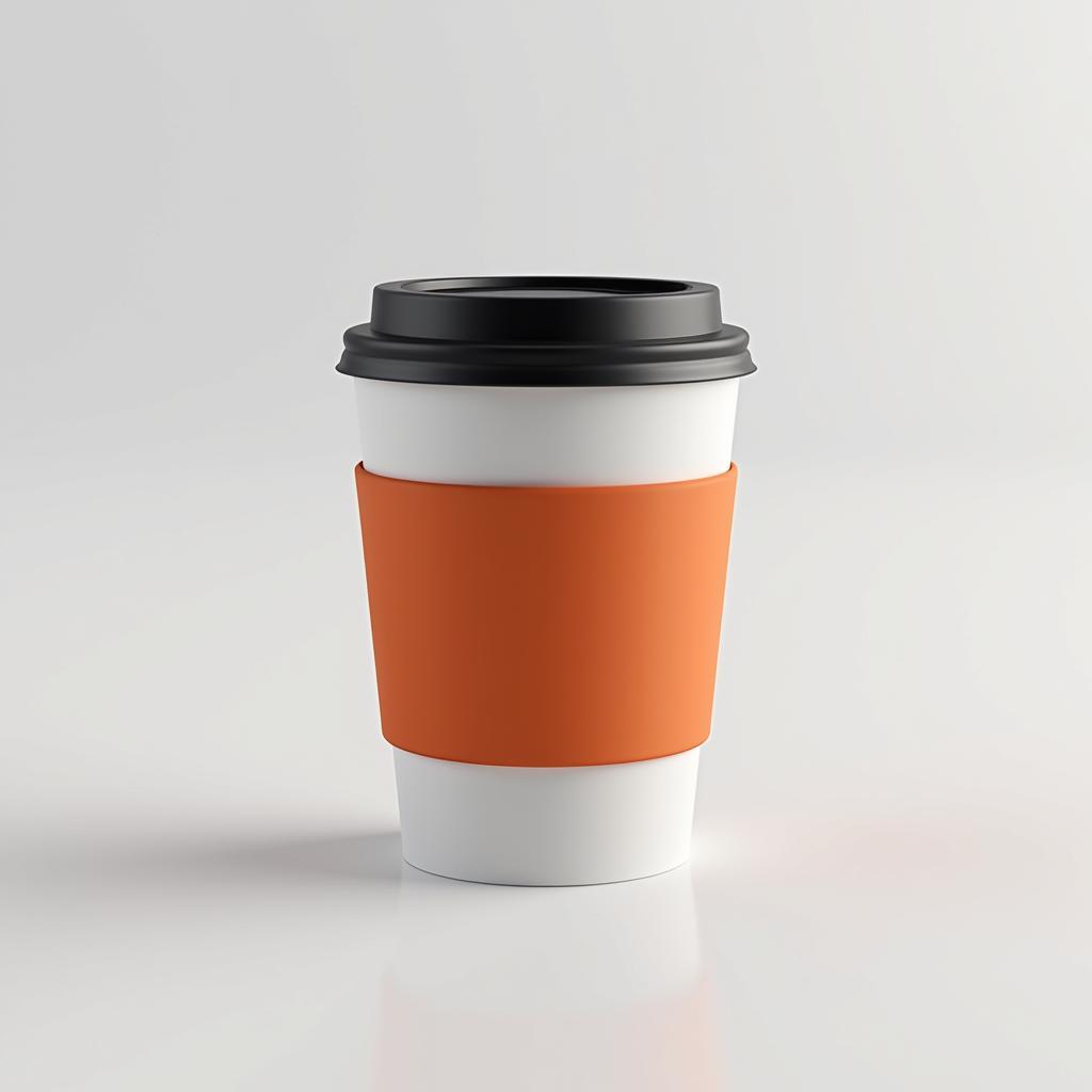 Cup Holder Mockup PSD Hiển Thị Thiết Kế Chuyên Nghiệp