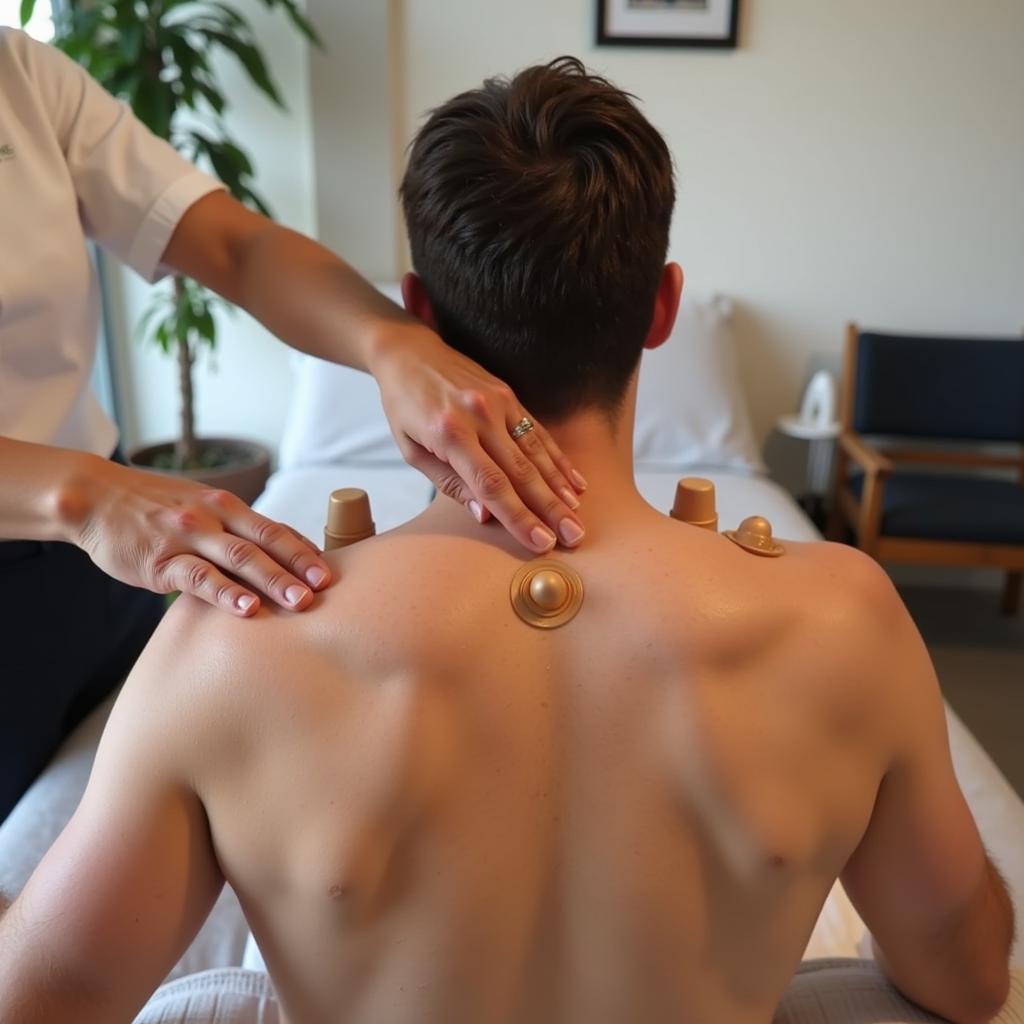 Cupping therapy Sydney giảm đau