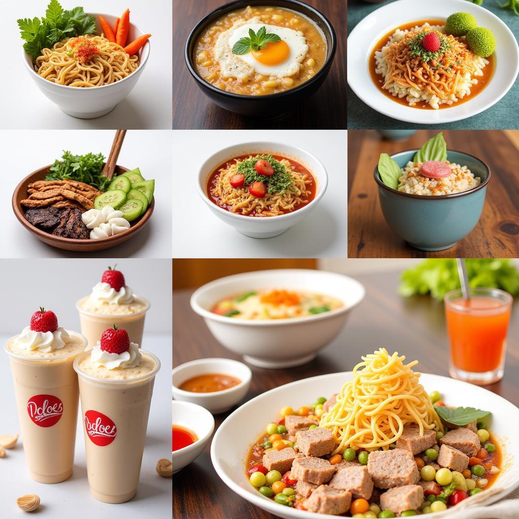 Đa dạng lựa chọn Cup Foods từ mì, cháo, salad đến món tráng miệng