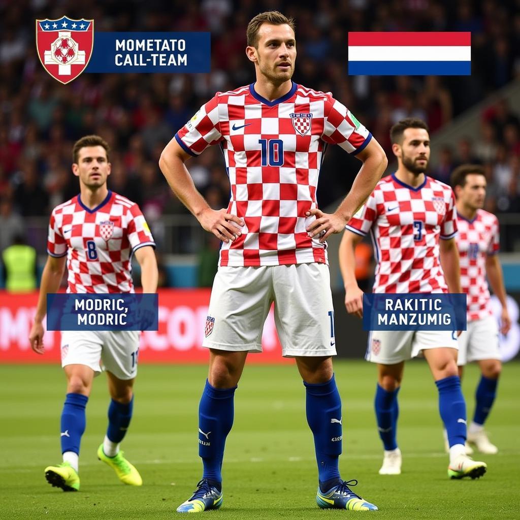 Đội hình Croatia tại World Cup 2018