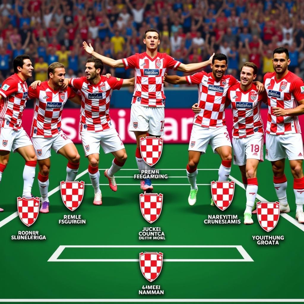 Đội hình Croatia tại World Cup 2018