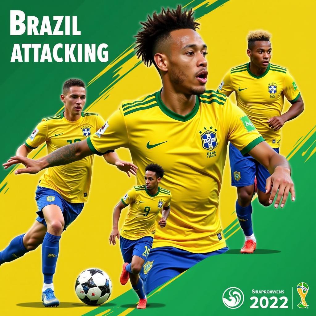 Đội hình hàng công Brazil World Cup 2022