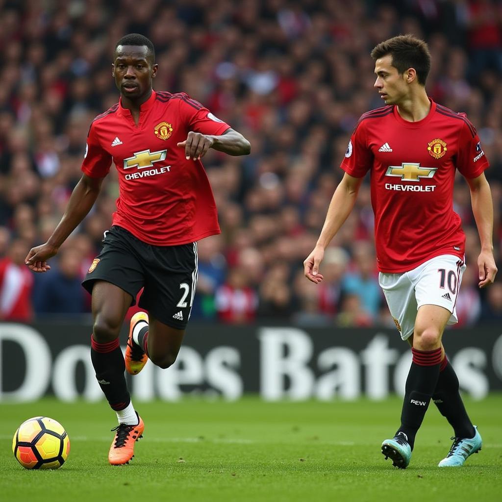 Hàng tiền vệ MU 2016 với Pogba và Herrera