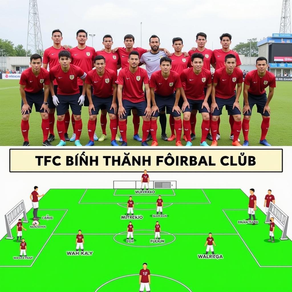 Đội hình và chiến thuật CLB TFC Bình Thạnh