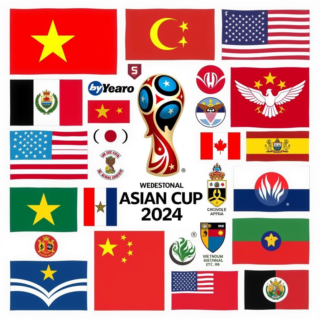 Đối thủ của Việt Nam tại Asian Cup 2024