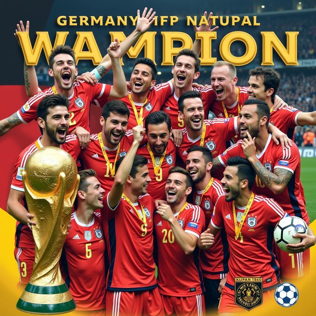 Đội tuyển Đức vô địch World Cup