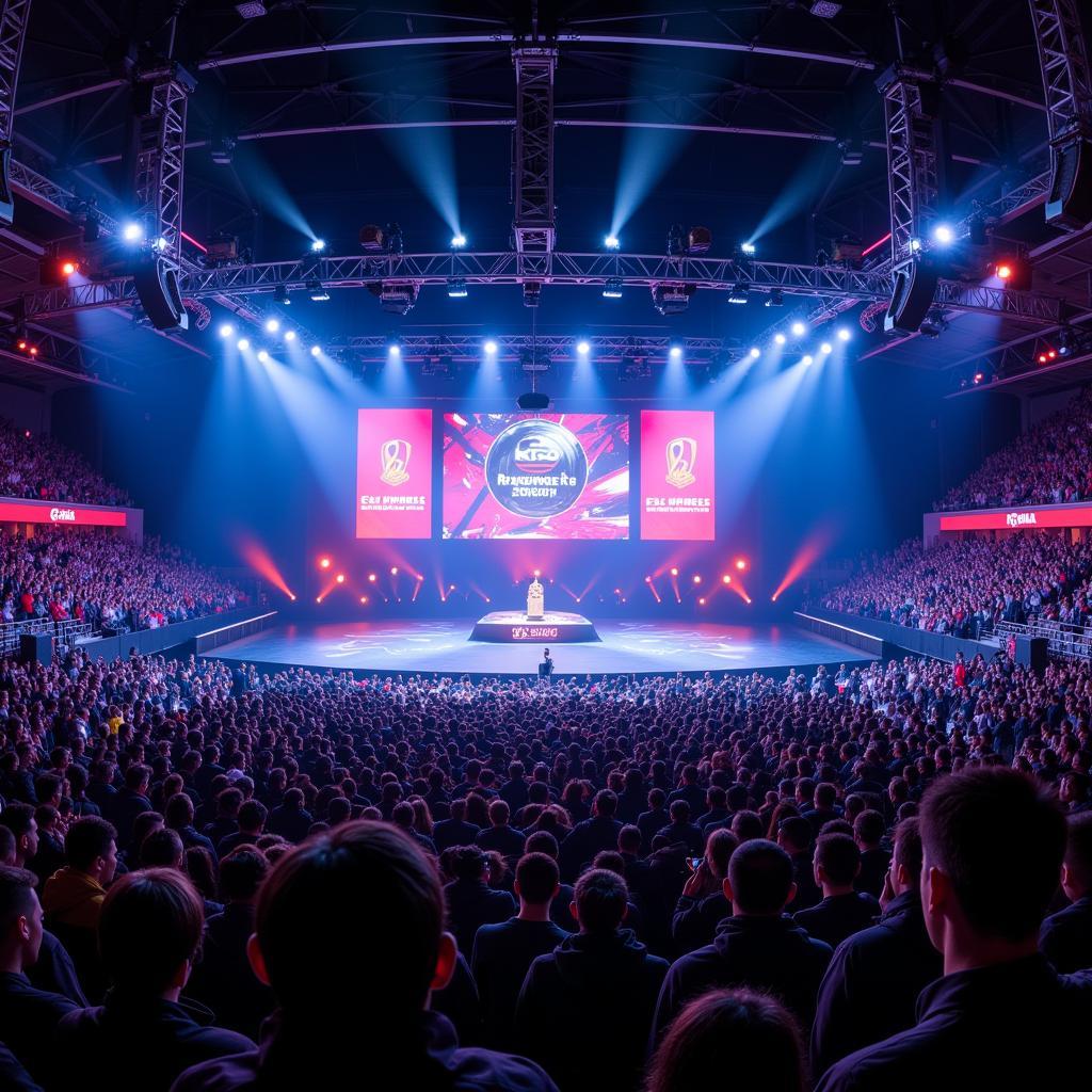 Lễ khai mạc Esports World Cup 2024 với sự tham gia của hàng ngàn người hâm mộ và các đội tuyển hàng đầu thế giới.