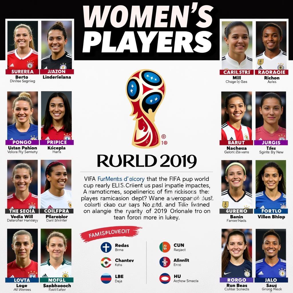 Key Players in the 2019 FIFA Women's World Cup