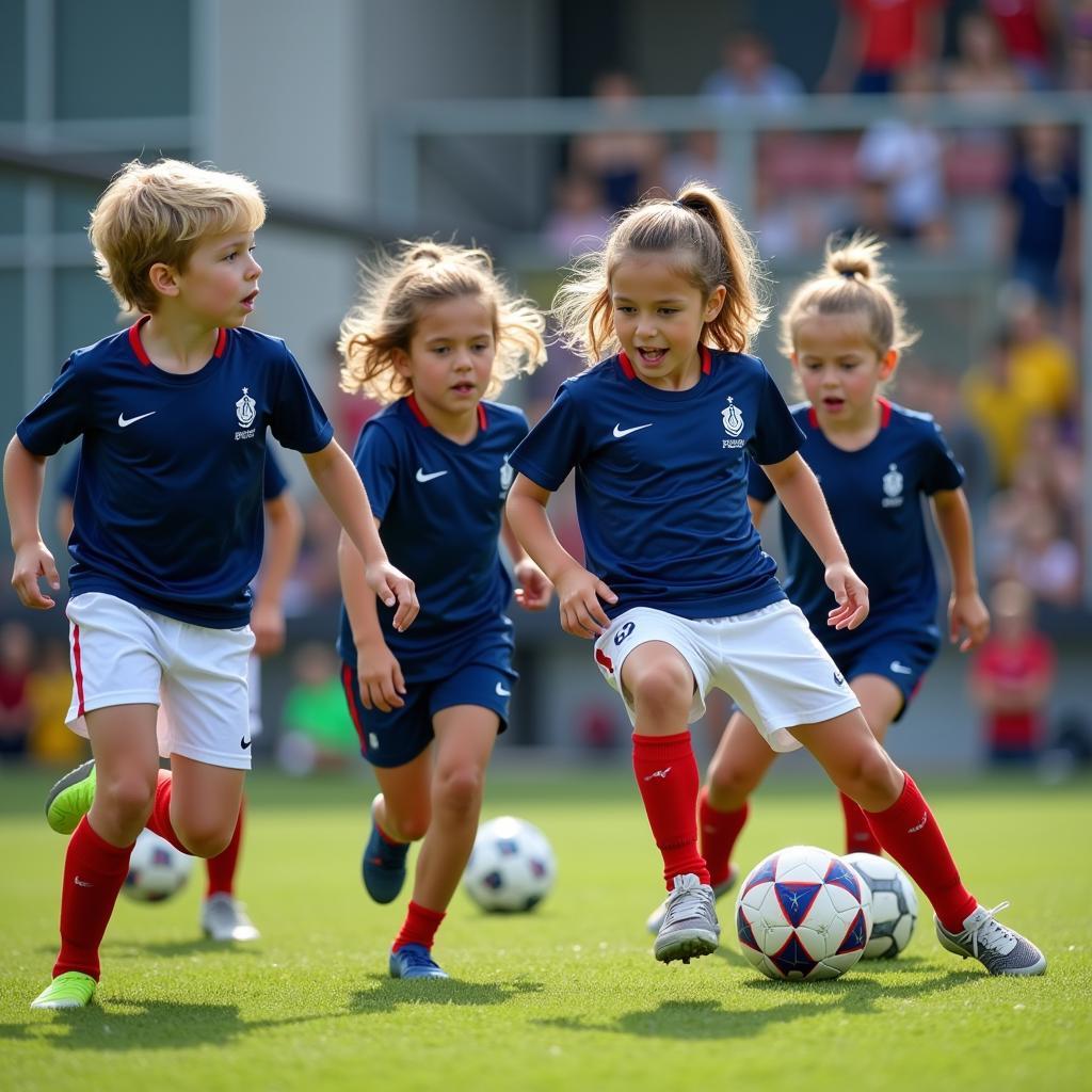 The impact of France's World Cup wins on youth football