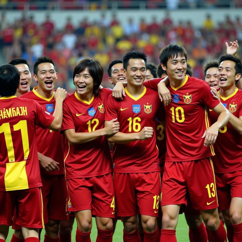 Chiến thắng lịch sử AFF Cup 2008 của đội tuyển Việt Nam