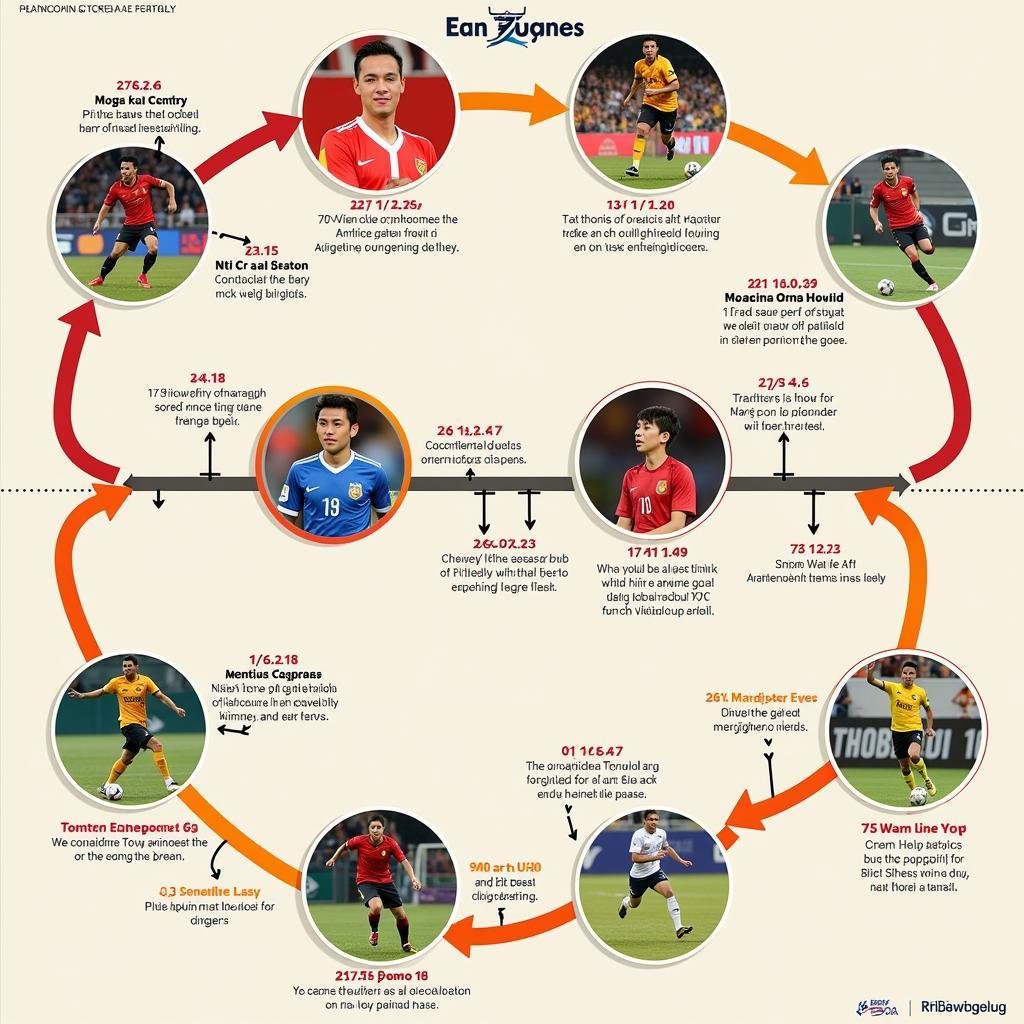 Hành trình Việt Nam đến World Cup: Từ những bước chập chững đến những chiến thắng vang dội.