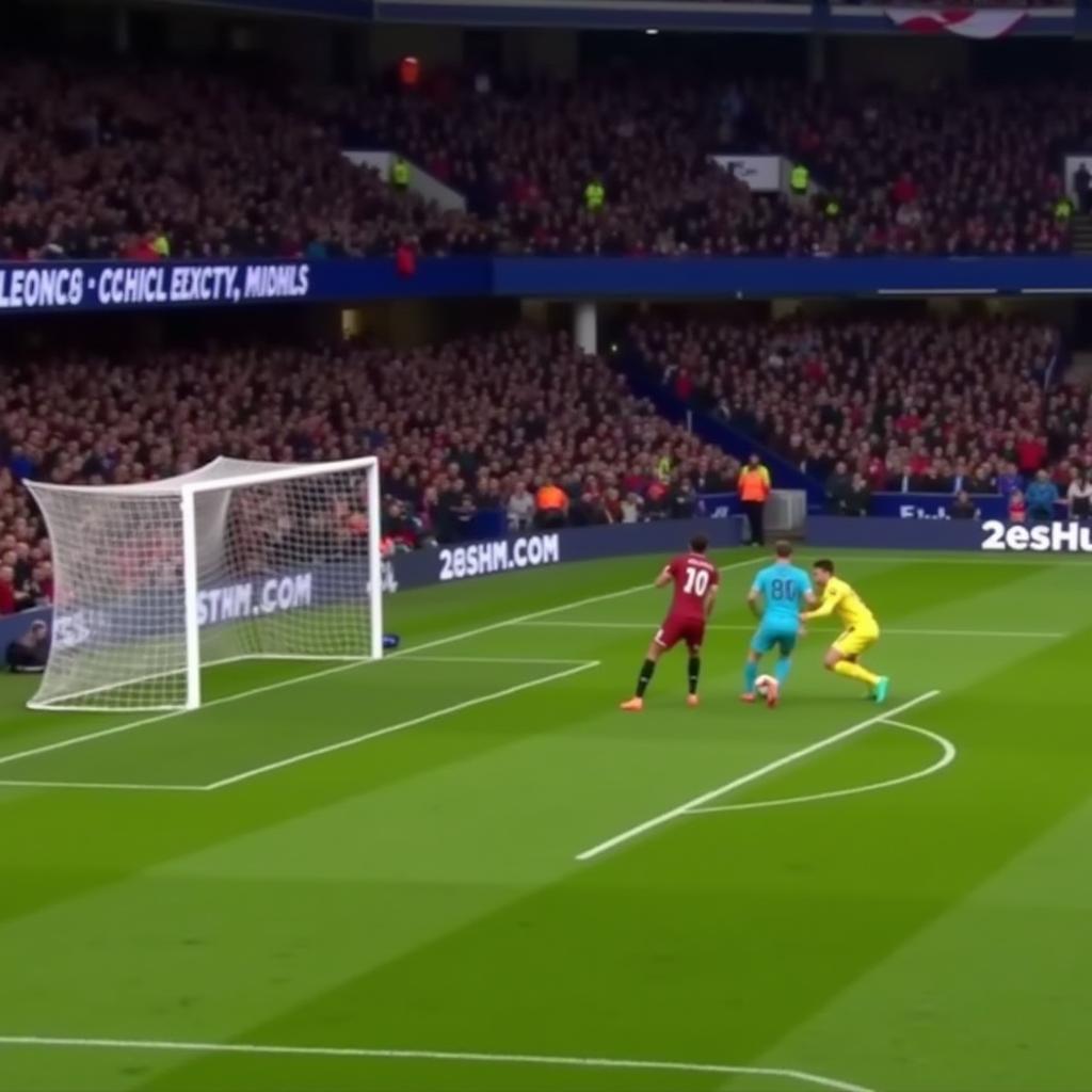 Eden Hazard scoring the winning penalty in the 2018 FA Cup final