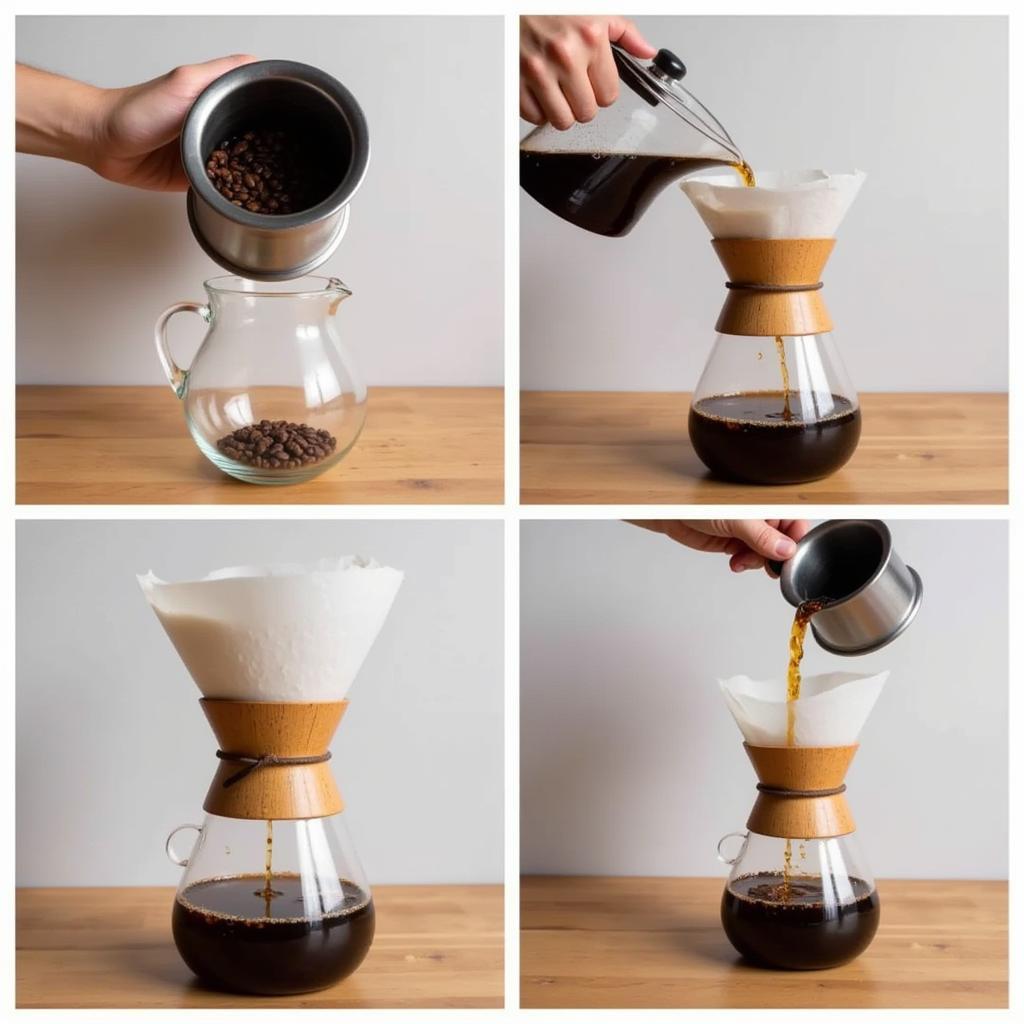 Step-by-step Chemex 6 Cup Brewing Guide