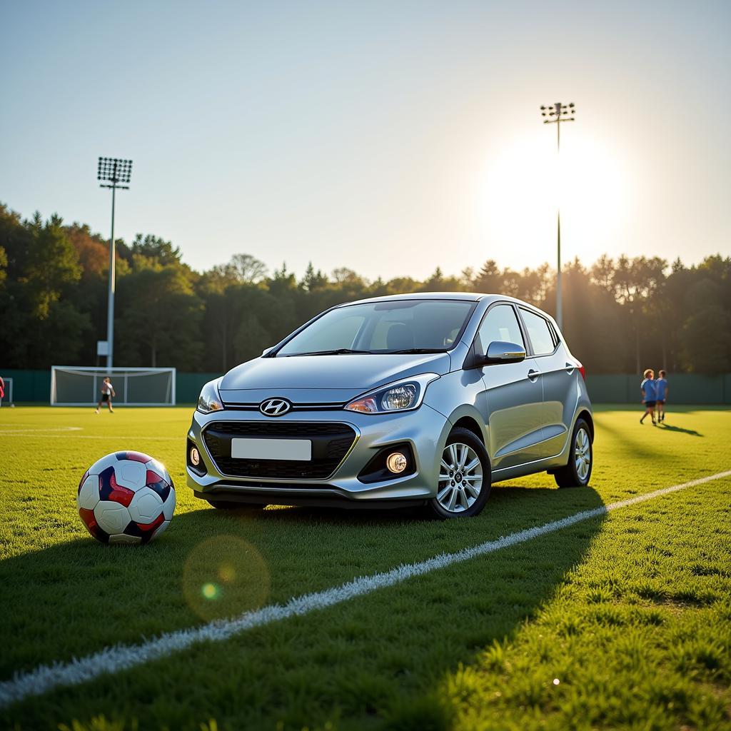 Hyundai Grand i10 và Bóng Đá