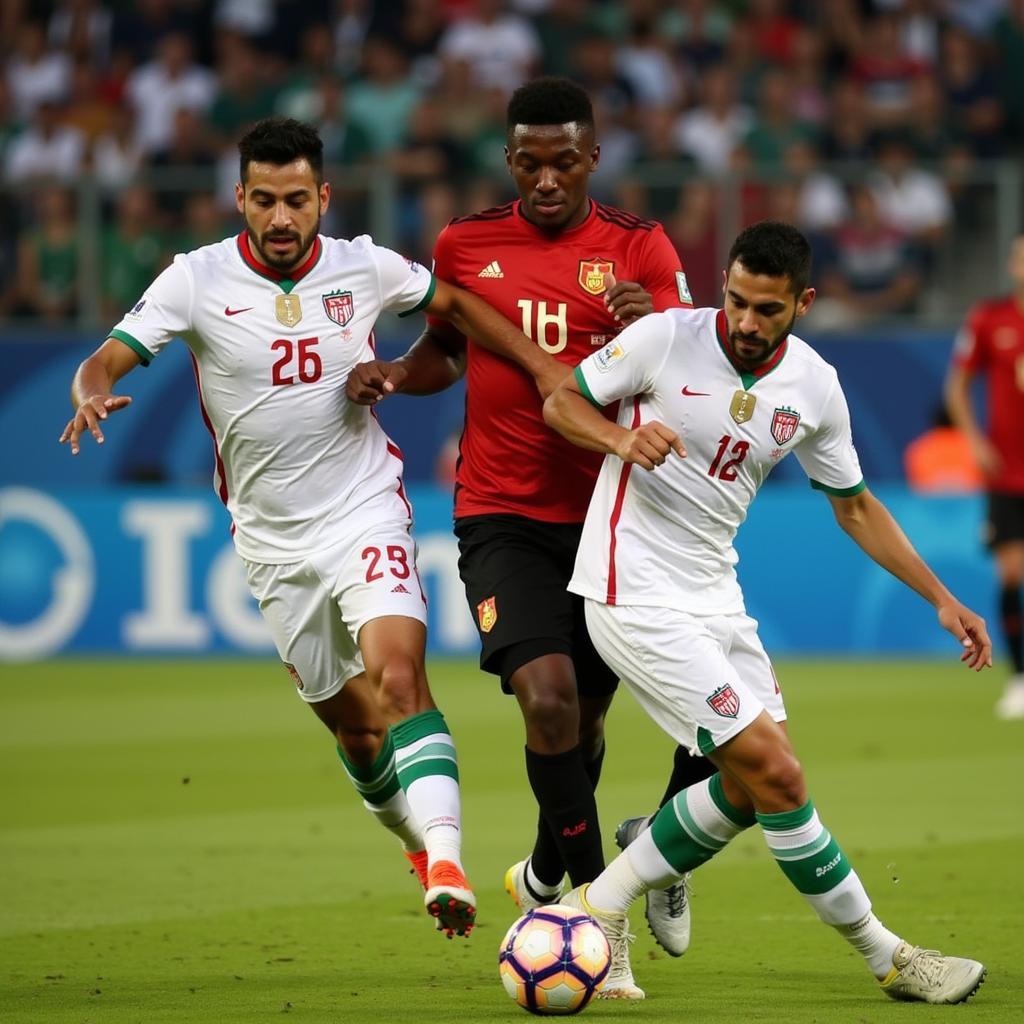 Iran tấn công Việt Nam tại Asian Cup 2019