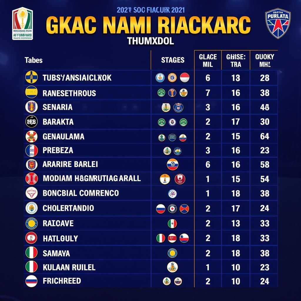 Kết Quả Chi Tiết AFF Cup 2021