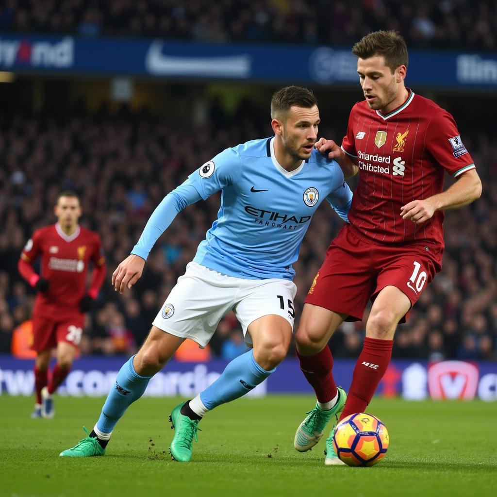 Kết quả ngoại hạng anh tối qua: Man City vs Liverpool