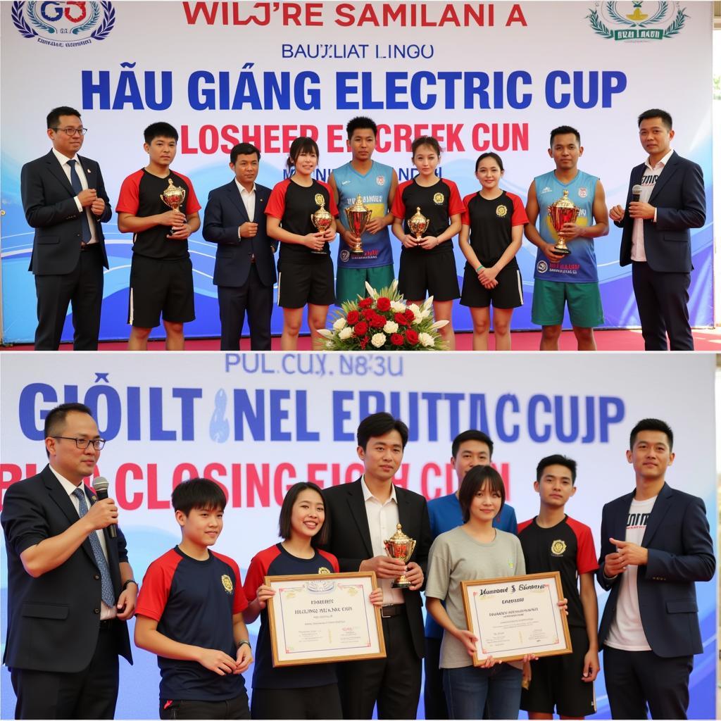 Kết thúc Cup Điện Hậu Giang