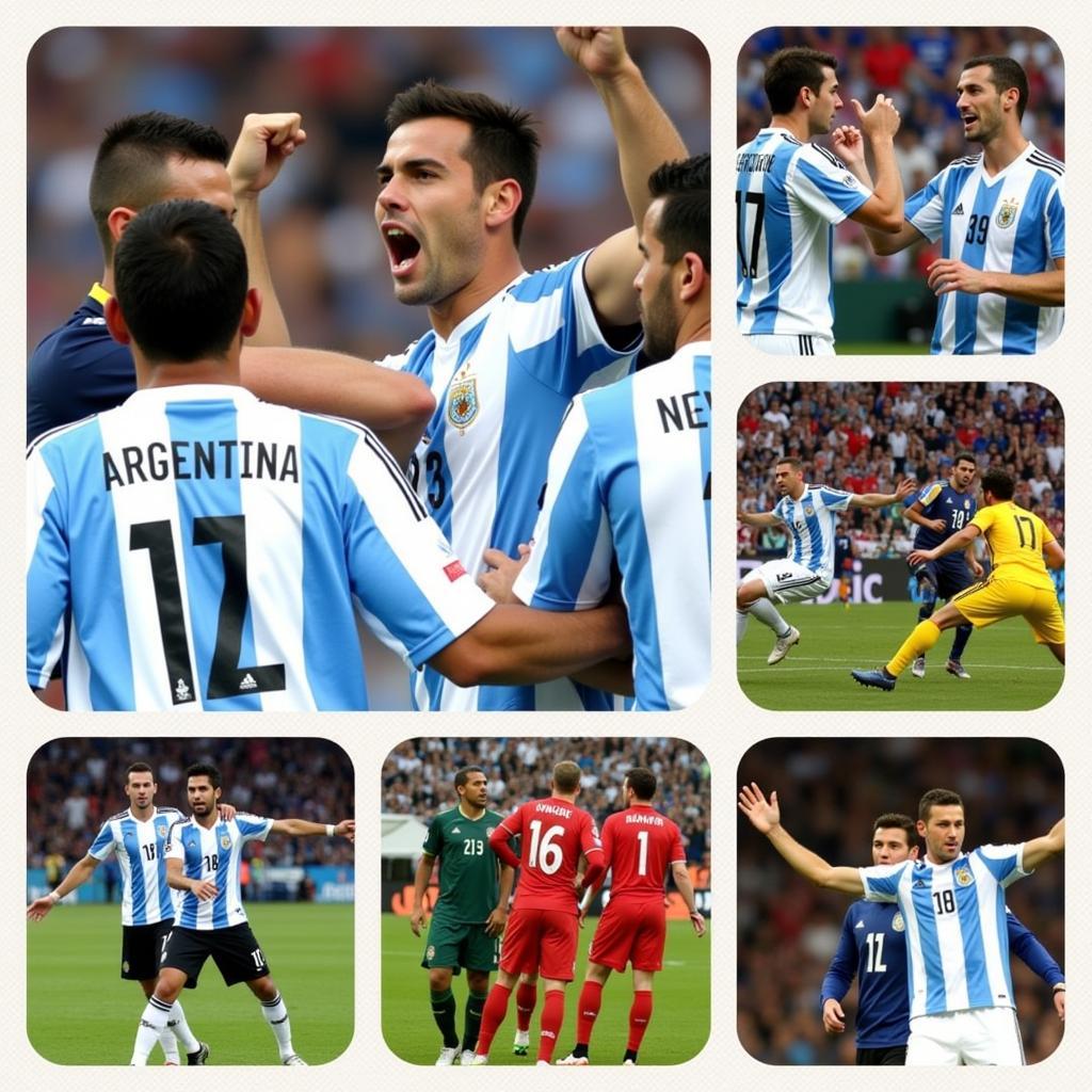 Khoảnh khắc đáng nhớ Argentina Croatia World Cup