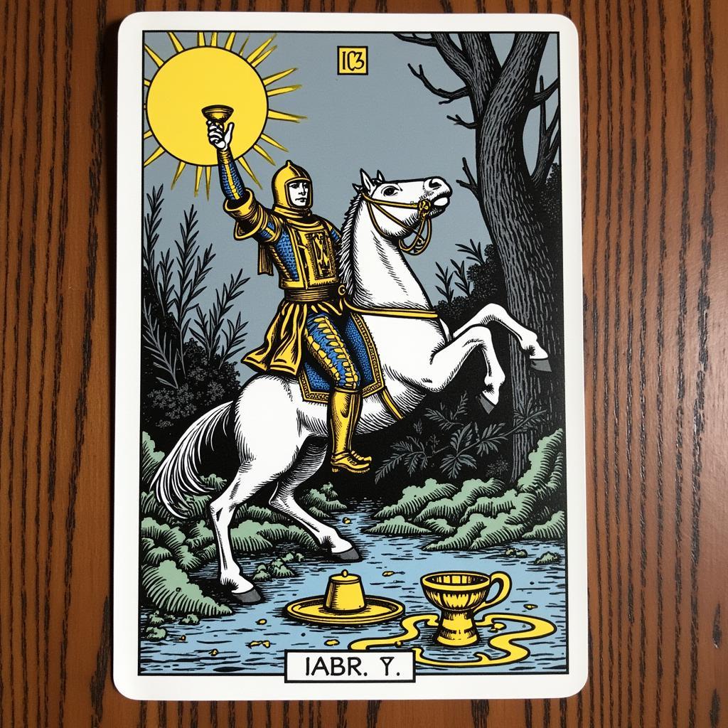 Knight of Cups đảo ngược