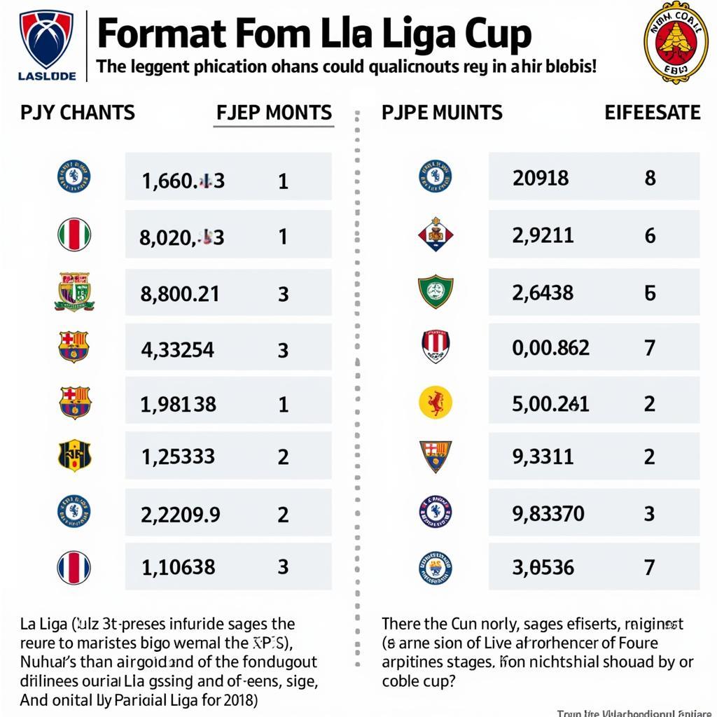 La Liga Cup: Thể thức thi đấu và sự thay đổi