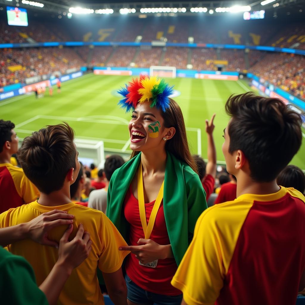 Lịch thi đấu bán kết World Cup - Cổ động viên