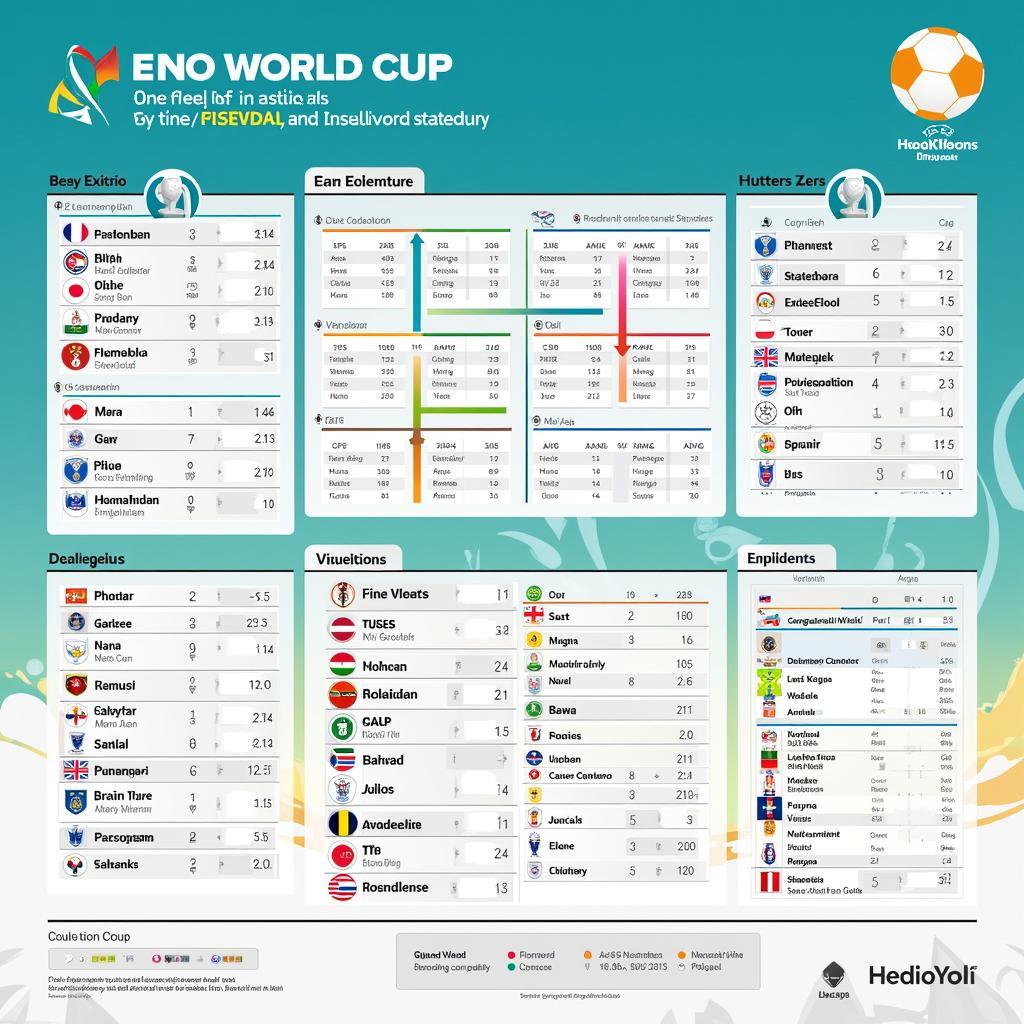 Lịch thi đấu World Cup Euro chi tiết