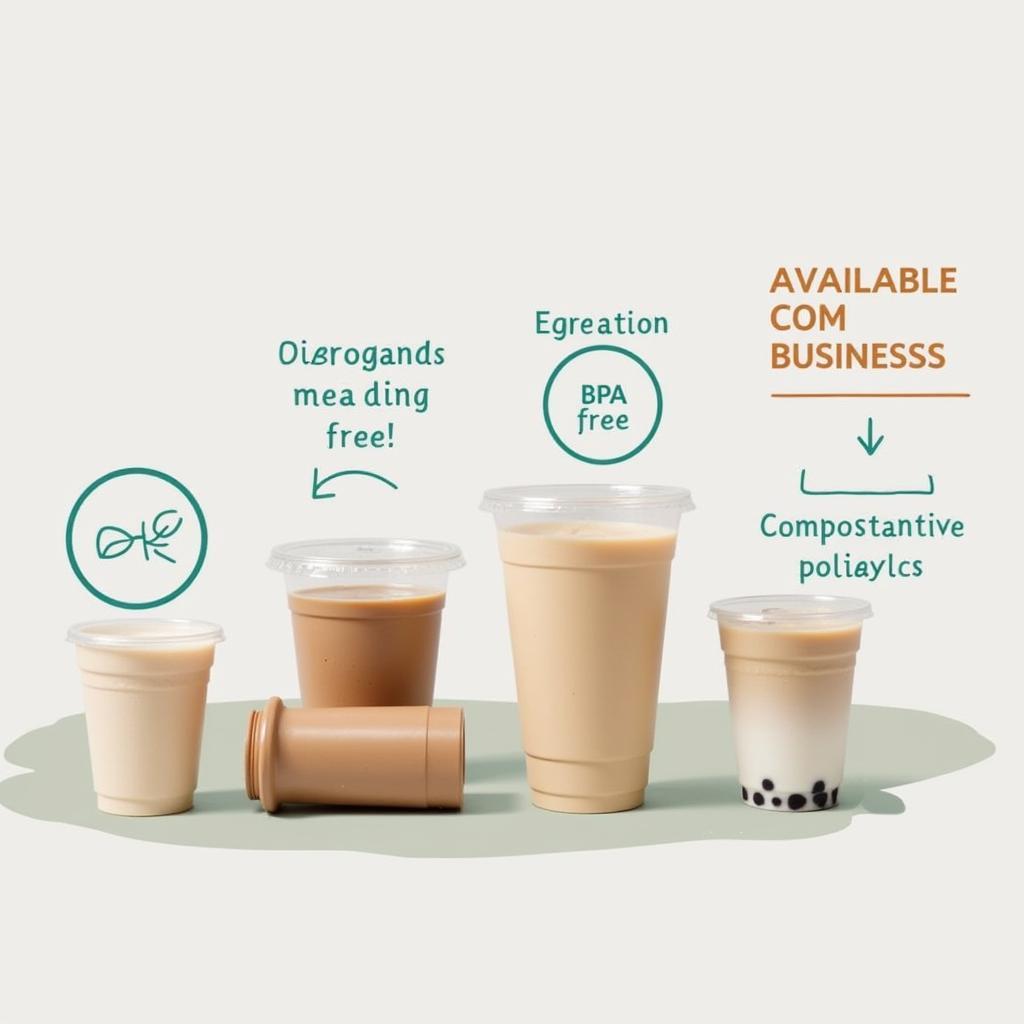 Selecting the appropriate milk tea plastic cups for your business