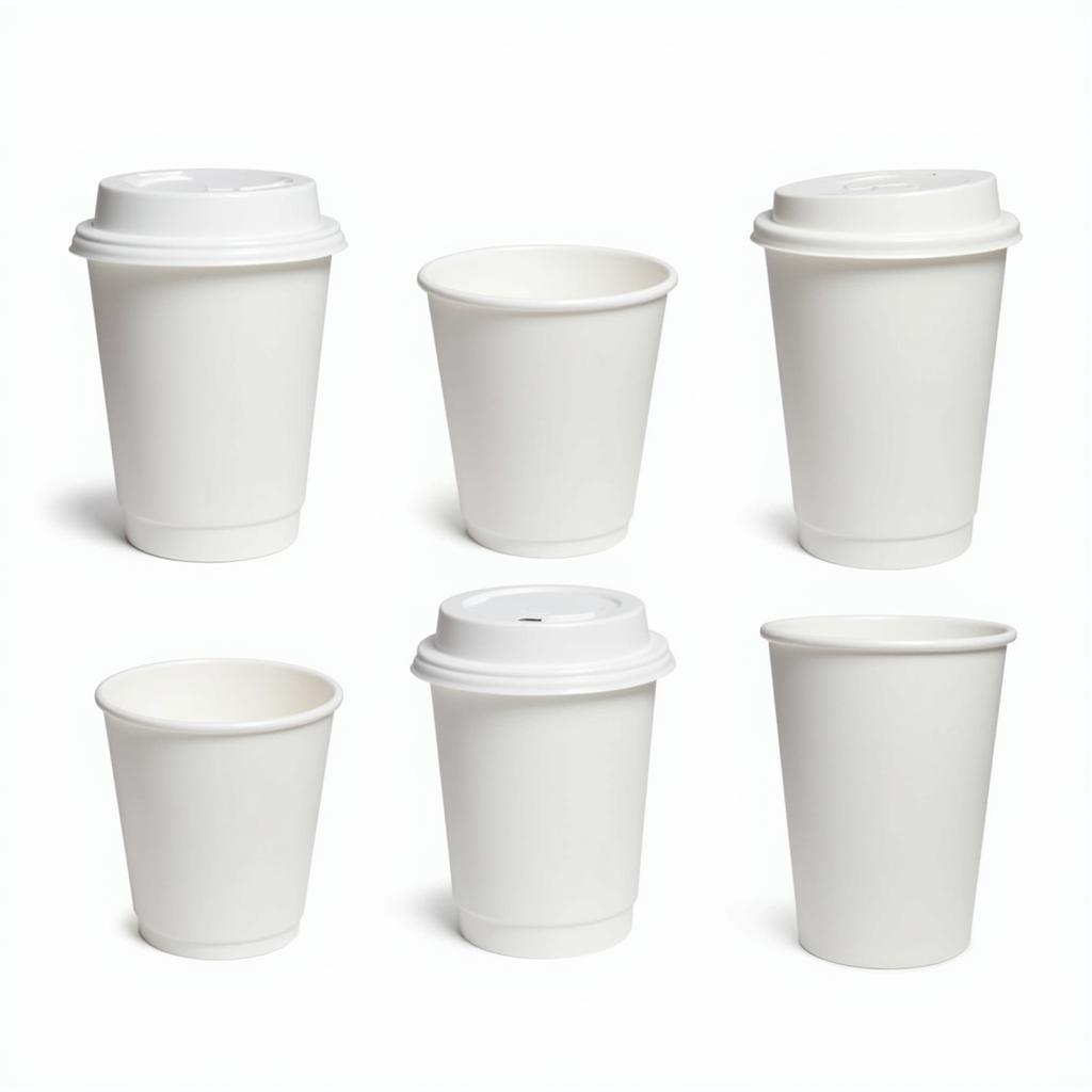 White Paper Cups with Lids: A Versatile Solution