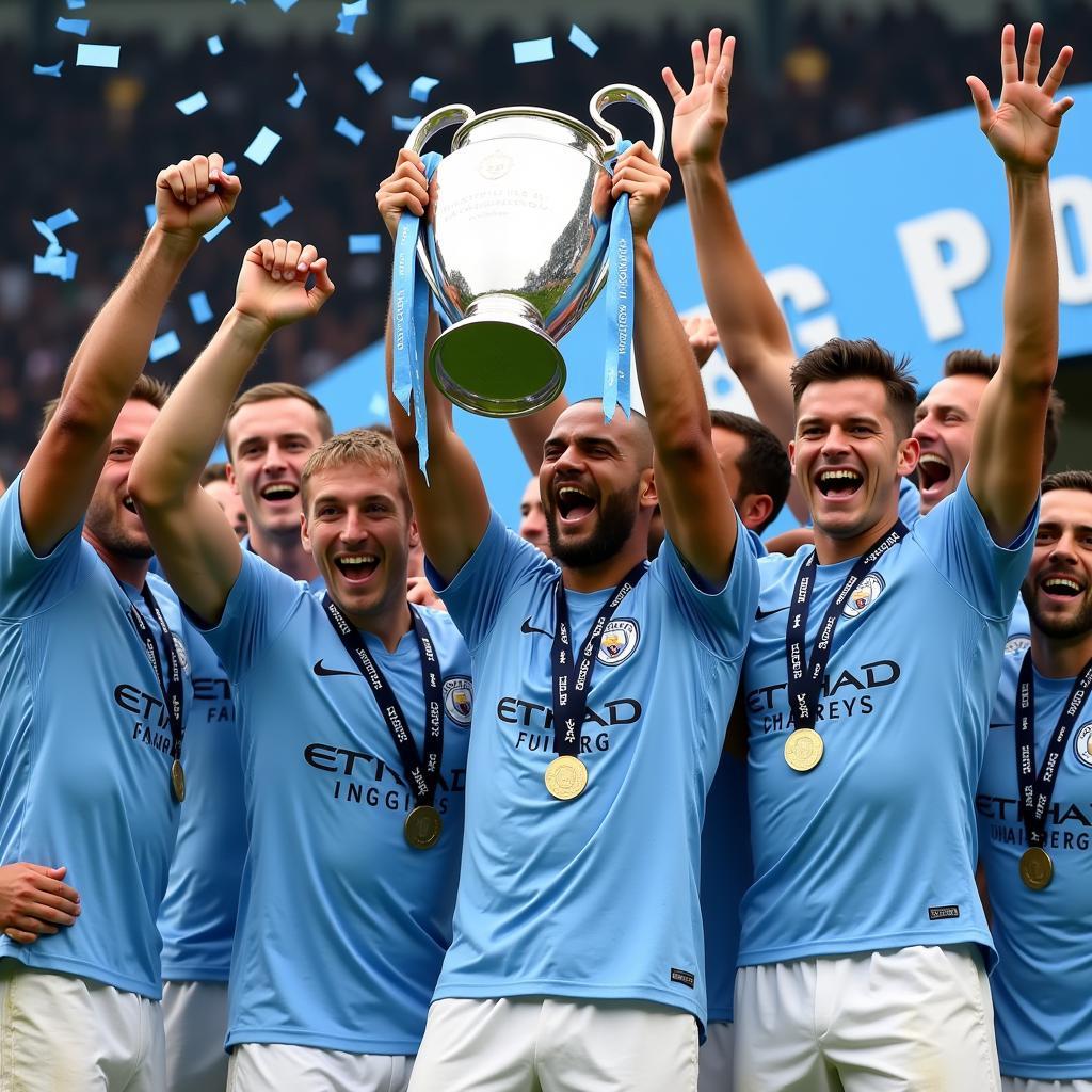 Manchester City vô địch Champions League