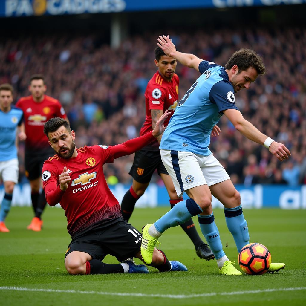 Trận derby Manchester kinh điển