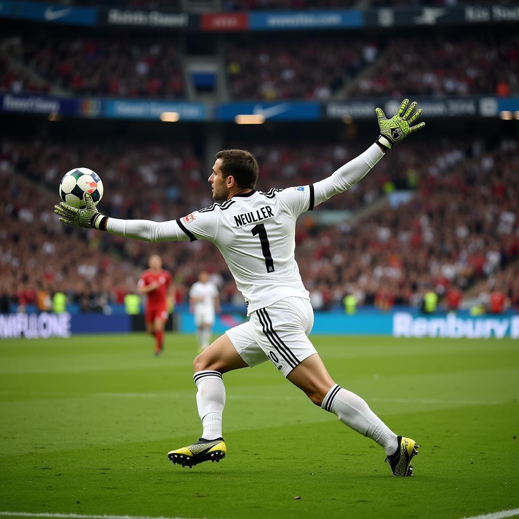 Manuel Neuer cản phá xuất thần tại World Cup 2014