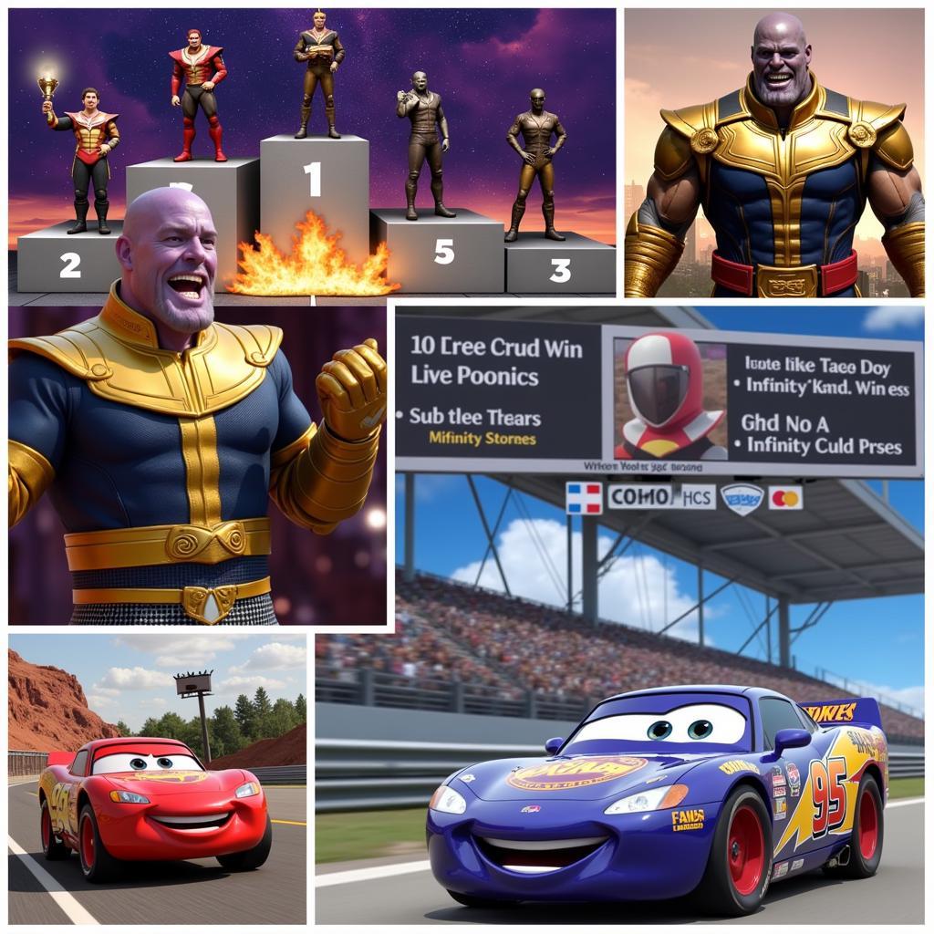 Meme Thanos Piston Cup