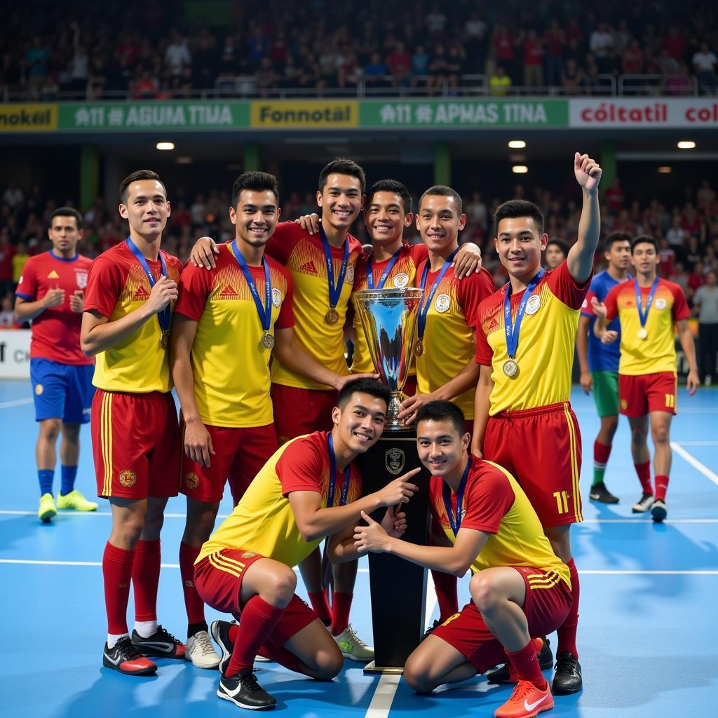 Mes Sungun Vô Địch Futsal Châu Á 2018