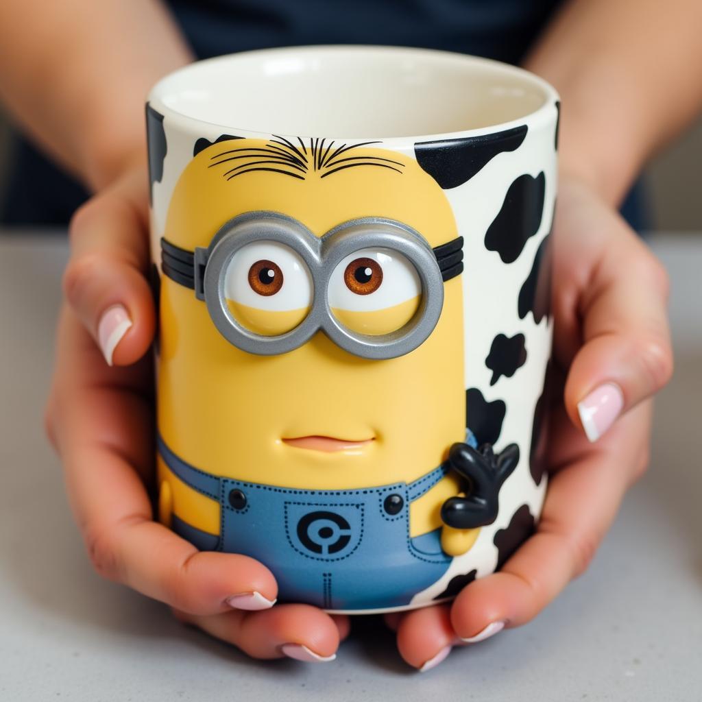 Minions Cow Cup là món quà tặng độc đáo và ý nghĩa cho bạn bè, người thân, đặc biệt là fan của Minions.