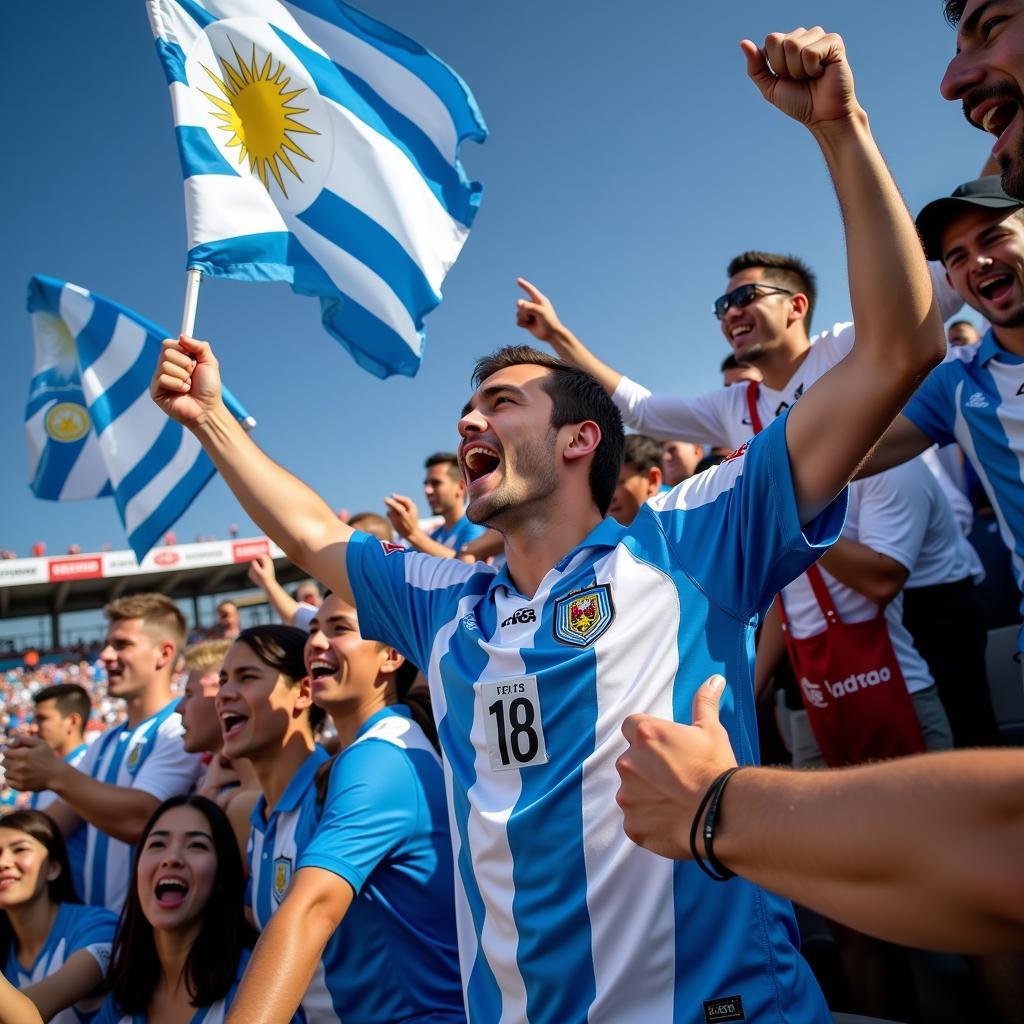 Niềm đam mê của người hâm mộ với Uruguay Super Cup