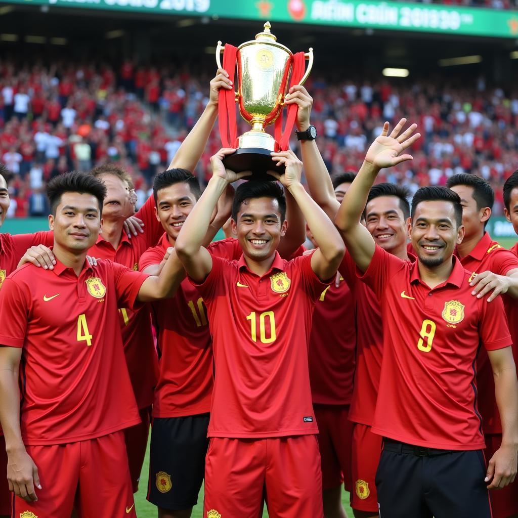 Niềm vui chiến thắng AFF Cup 2019