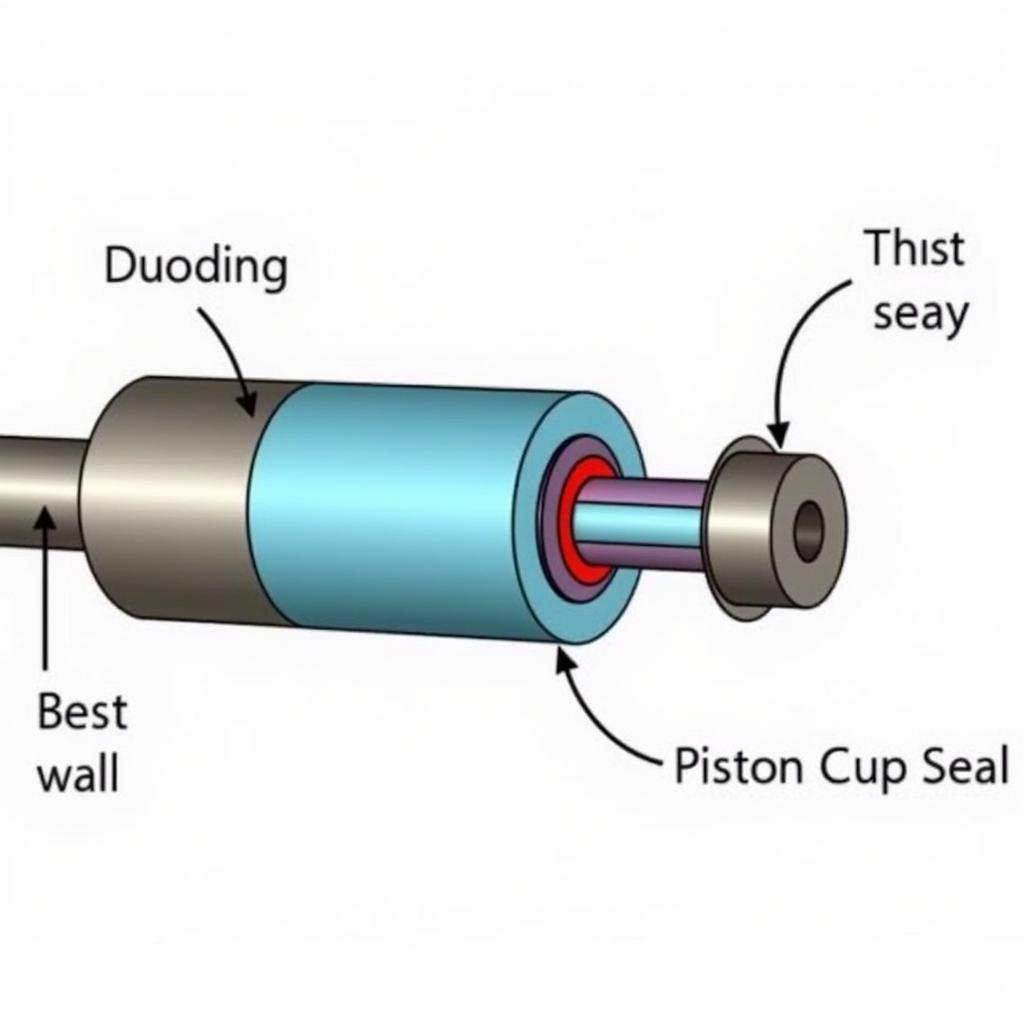 Piston Cup Seal hoạt động