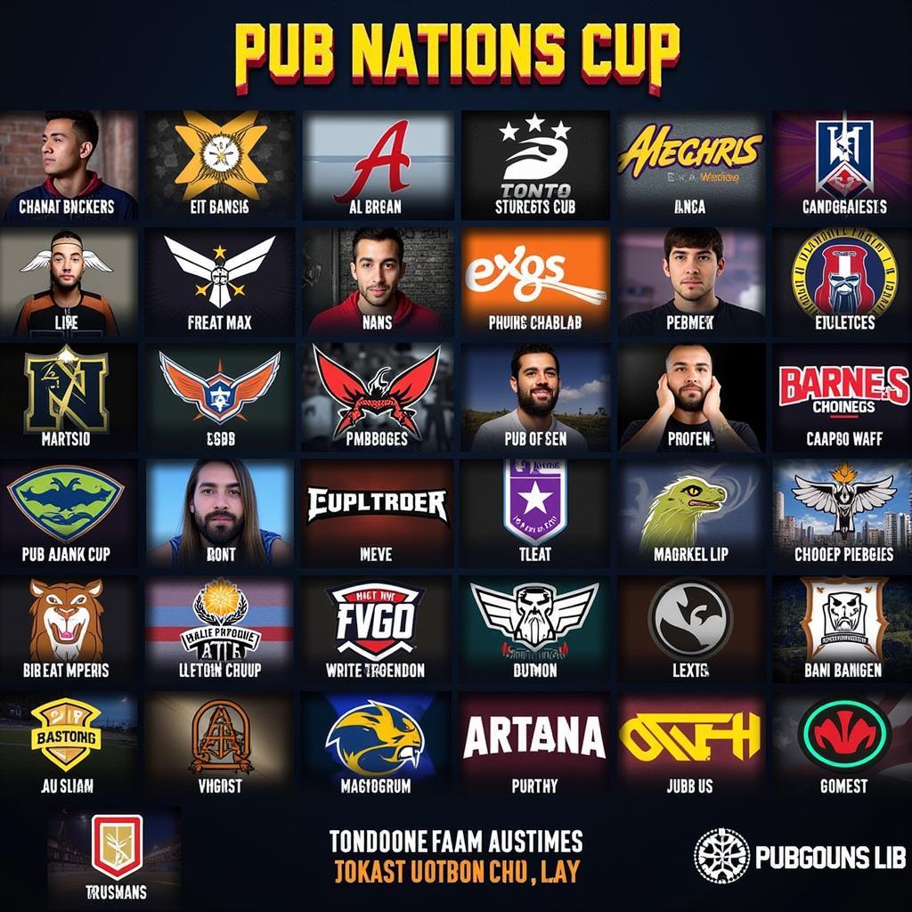 PUBG Nations Cup: Các đội tuyển mạnh nhất