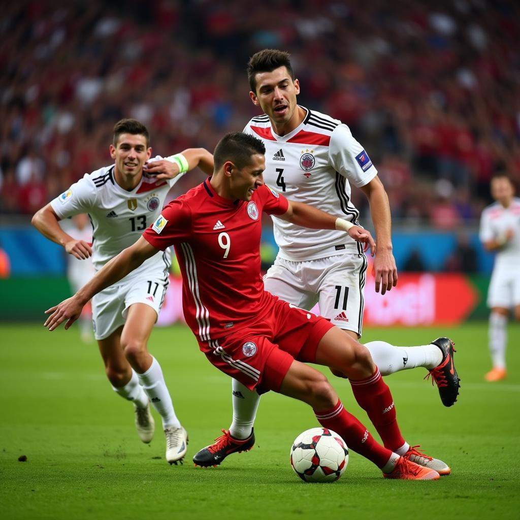 Robert Lewandowski ghi bàn tại World Cup